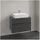 Villeroy & Boch Collaro Waschtischunterschrank C124B0VR 80x54,8x50cm, Waschtisch mittig, LED-Beleuchtung 5,7 W, graphite