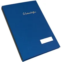 SOENNECKEN Unterschriftenmappe A4 Blau