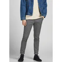 JACK & JONES Marco Chinohose mit Slim Fit in Grau-W30 / L30