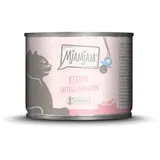 MjAMjAM Kitten saftiges Hühnchen mit Lachsöl 12 x 200 g