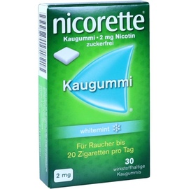 NICORETTE Whitemint 2 mg Kaugummi 30 St.