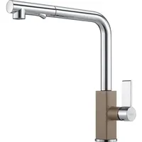 Franke Küchenarmaturen - Spültischarmatur FG 0392.424, chrom / Kaschmir 115.0392.362 - Braun/Silber