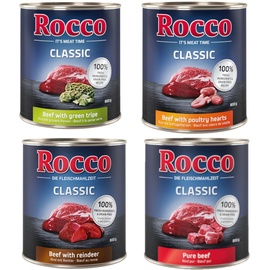 Rocco Classic Rind mit Geflügelherzen 24 x 800 g