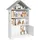 Woltu Kinderbücherregal KR006 1-tlg. Holz weiß