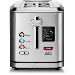 Solis Flex-Toaster 8004 mit Brötchenaufsatz