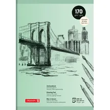 Brunnen Zeichenblock, A2, 10 Blatt