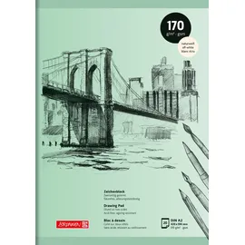 Brunnen Zeichenblock, A2, 10 Blatt