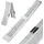Trutzholm Auffahrrampe 189 cm 200 lg klappbar Stahl geriffelt silber 1 St.