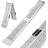 Trutzholm Auffahrrampe 189 cm 200 lg klappbar Stahl geriffelt silber 1 St.