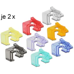 RJ45 Rastnasen Reparatur Clips, 16 Stück