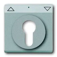 Zentralscheibe für Schlüsselschalter (alusilber)
