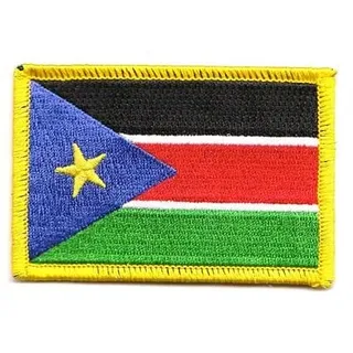 Flaggen Aufnäher Patch Südsudan Fahne Flagge