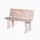 Mega-Holz Ungarn 118 x 47 x 80 cm Beige