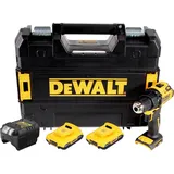 DeWalt DeWalt, DCD 708 D2T Akku Bohrschrauber 18 V 65 Nm Brushless + 2x Akku 2,0 Ah + TSTAK