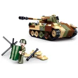 SLUBAN BRICKS Army Mittlerer Deutscher Panzer