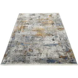 Teppich OCI DIE TEPPICHMARKE "IMPRESSION LUCERNE", bunt (grau, multi), B:160cm H:8mm L:230cm, Viskose, Teppiche