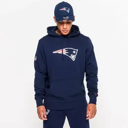 NEW ERA Herren Kapuzensweat New England Patriots, BLUE, M
