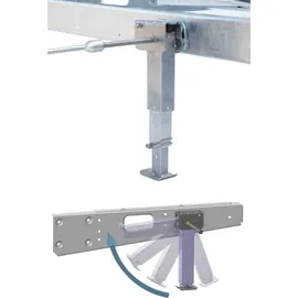AL-KO ClickFix Hubstütze 460 - 710 mm Silber