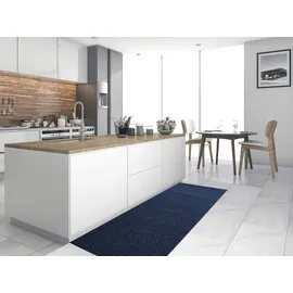 Primaflor Küchenläufer "MAGNUM, Made in Belgium", blau, B:100cm H:10,5mm L:200cm, Polypropylen (PP), PRIMAFLOR-IDEEN IN TEXTIL, Teppiche, Nadelfilz, robust, strapazierfähig und pflegeleicht, rutschhemmend