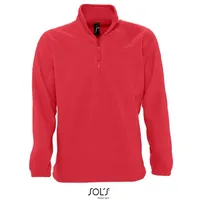 Sol's Half-Zip Fleece Ness - red - 3XL