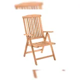 Möbilia Gartenstuhl 57 x 73 x 104 cm natur klappbar