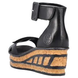 Rieker Sandalette Damen Schwarz 36