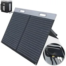 Revolt Faltbares Solarpanel, 2 monokristalline Zellen, USB-C PD, ETFE, 100 W