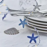 Sirius LED Lichterkette Selma Seestern 20 LED innen 2 m batteriebetrieben blau - Blau