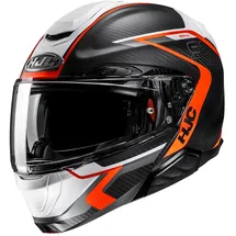 HJC Helmets RPHA 91 Carbon Lagos Schwarz/Weiß/Orange L
