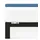 schlafgut Pure Topper Baumwolle 140 x 200 - 160 x 220 cm blue mid