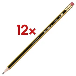 Staedtler 12x Holz-Bleistift »Noris 122« gelb