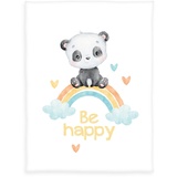 Herding Regenbogen Panda Soft-Peachdecke