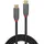 Lindy USB 3.2 Gen2x2 USB-C Stecker, USB-C® Stecker 1.50m Schwarz, Grau 36902