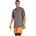 3-Streifen Trainingsshirt braun M