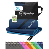 NirvanaShape Mikrofaser Handtuch, Microfaser Handtücher als Badetuch, Reisehandtuch, Strandtuch, Sporthandtuch für Fitness, Strand, XL 200 x 100 cm