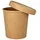 Papstar Suppenbecher Pappe rund 470 ml Ø 9,8 cm 500 St. Braun