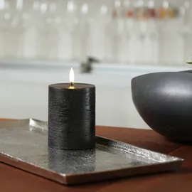 uYuni LED Kerze PIA H:10 cm schwarz