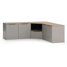 Vicco Wohnwand Wido, Greige, 3 Teile, Vicco