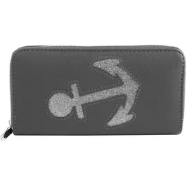 Akzent Cham Cham Damen Geldbörse Portemonnaie grau