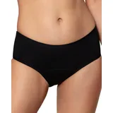 Periodenunterschwäsche Starke Blutung, Ultra Saugstarke Menstruationsunterwäsche aus Baumwolle, Slip für Damen und Mädchen Super Saugstark - S