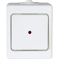 Kopp 564602001 STANDARD - Kontrollschalter, Farbe: arktisweiß