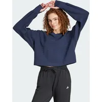 Adidas All Szn Ribbed V Neck Sweatshirt - Legend