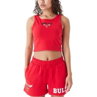 New Era NBA Team Logo Crop Tank Chicago Bulls