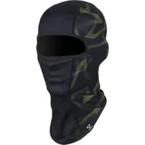 Macna Trance Print Sturmhaube, schwarz-gelb für Männer