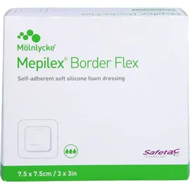 Mölnlycke Health Care GmbH Schaumverband 7,5 x 7,5 cm 10 St.