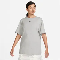 Nike Sportswear T-Shirt Damen 063 dk grey heather/black L