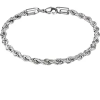 True Rebels Armband Edelstahl silberfarben TR341 Größe 21