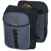 Basil Miles Double Bag black/slate