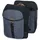 Basil Miles Double Bag black/slate