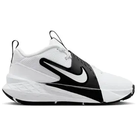 Nike Team Hustle D Basketballschuhe Kinder 101 - white/white-black 39
